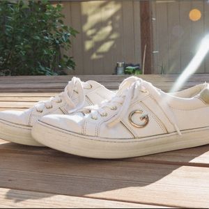 GUESS white fashion sneakers